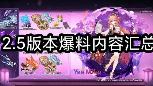 原神最新2.5版本爆料,新角色、新剧情与神秘元素交织  第3张 原神最新2.5版本爆料,新角色、新剧情与神秘元素交织  第3张
